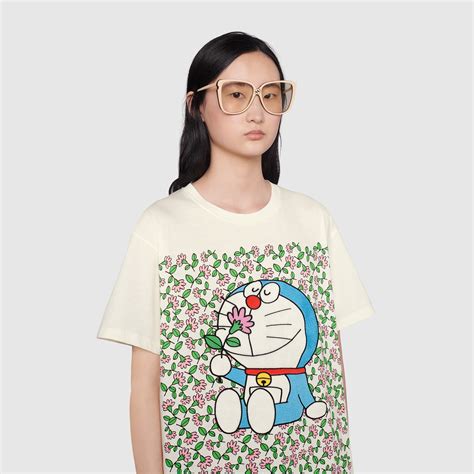 doraemon gucci t shirt|gucci doraemon wallpaper.